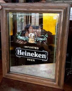 heineken pub mirror